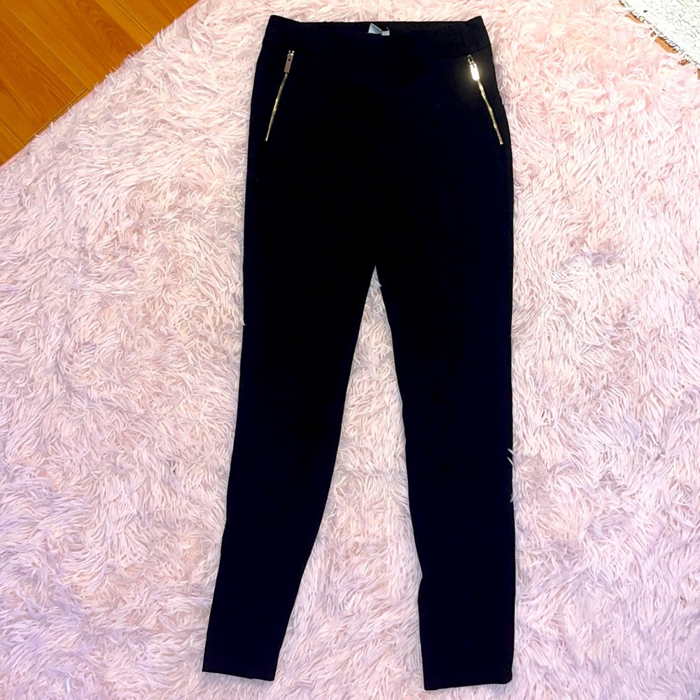 Black trouser pants